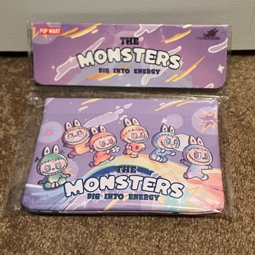Pop Mart The Monsters Labubu Big Into Energy Purple Pouch